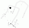 Toro 20570 - Lawnmower, 1984 (4000001-4999999) Ersatzteile HANDLE ASSEMBLY