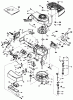 Toro 20577 - Lawnmower, 1984 (4000001-4999999) Ersatzteile ENGINE TECUMSEH MODEL TNT 100-10085E
