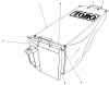 Toro 20577 - Lawnmower, 1985 (5000001-5999999) Ersatzteile GRASS BAG ASSEMBLY NO. 11-4949