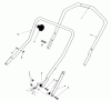 Toro 20581 - Lawnmower, 1984 (4000001-4999999) Ersatzteile HANDLE ASSEMBLY