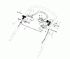 Toro 20581 - Lawnmower, 1987 (7000001-7999999) Ersatzteile CONTROL ASSEMBLY
