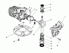 Toro 20581 - Lawnmower, 1988 (8000001-8999999) Ersatzteile ENGINE ASSEMBLY (ENGINE MODEL NO. 47PH7)