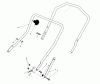 Toro 20581C - Lawnmower, 1988 (8000001-8999999) Ersatzteile HANDLE ASSEMBLY