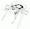 Toro 20584 - Lawnmower, 1985 (5000001-4999999) Ersatzteile CONTROL ASSEMBLY