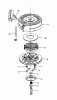 Toro 20586C - Lawnmower, 1988 (8000001-8999999) Ersatzteile REWIND STARTER NO. 590621