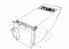 Toro 20587 - Lawnmower, 1990 (0000001-0999999) Ersatzteile GRASS BAG ASSEMBLY NO. 128859