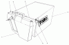 Toro 20588 - Lawnmower, 1986 (6000001-6999999) Ersatzteile GRASS BAG ASSEMBLY NO. 11-0159