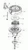 Toro 20588 - Lawnmower, 1987 (7000001-7999999) Ersatzteile REWIND STARTER NO. 590621 (USED ON UNITS WITH SERIAL NO. 7004103 & UP)