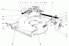 Toro 20610 - Lawnmower, 1981 (1000001-1999999) Ersatzteile HOUSING ASSEMBLY