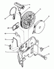 Toro 20610 - Lawnmower, 1983 (3000001-3999999) Ersatzteile REWIND STARTER NO. 590531
