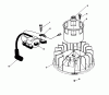 Toro 20620 - Lawnmower, 1988 (8000001-8999999) Ersatzteile MAGNETO & FLYWHEEL ASSEMBLY (MODEL NO. VMH7)