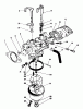 Toro 20622C - Lawnmower, 1988 (8000001-8999999) Ersatzteile CARBURETOR ASSEMBLY (MODEL NO. VMH7)
