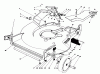 Toro 20627C - Lawnmower, 1986 (6000001-6999999) Ersatzteile HOUSING ASSEMBLY