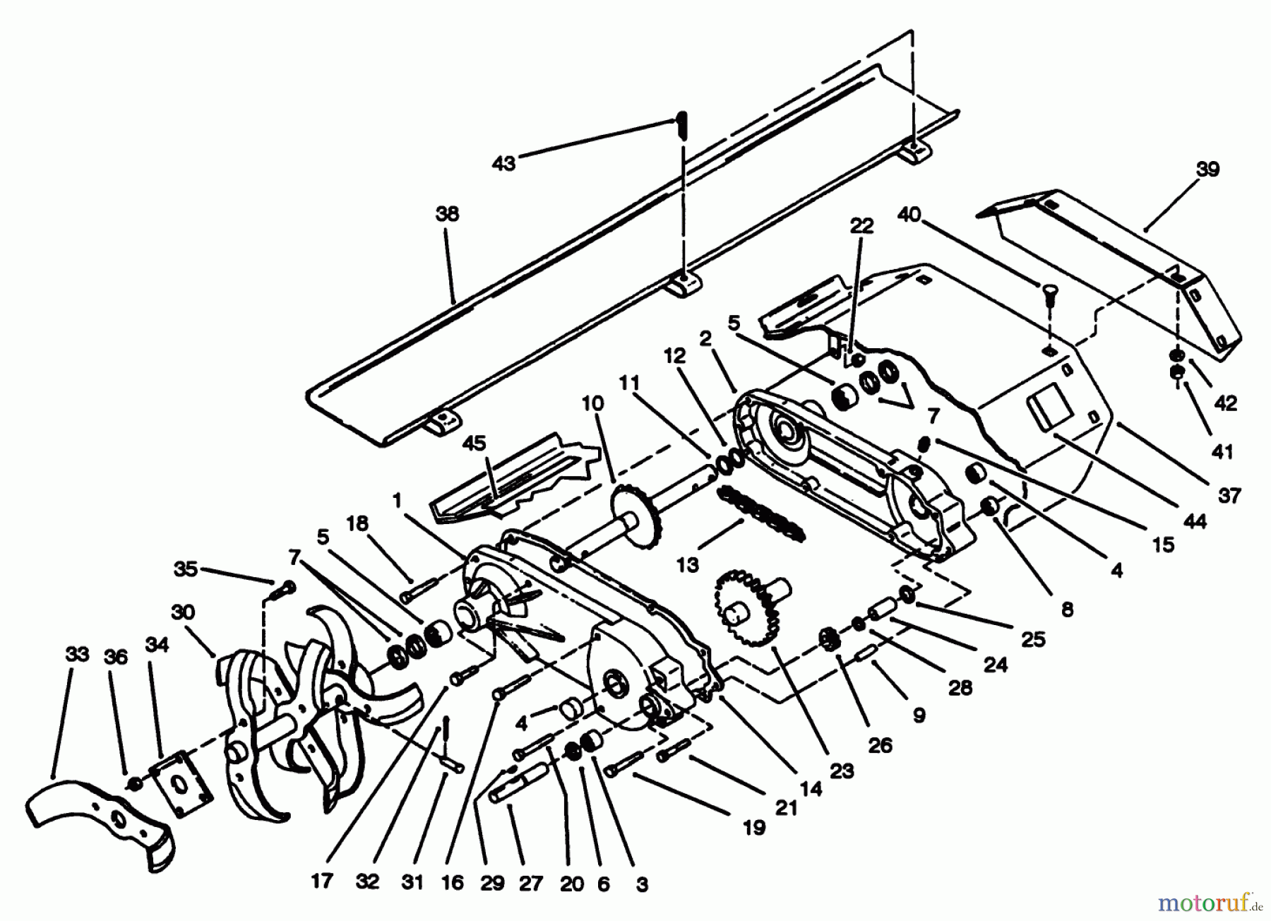  Toro Neu Accessories, Tiller/Cultivator 79370 - Toro 36