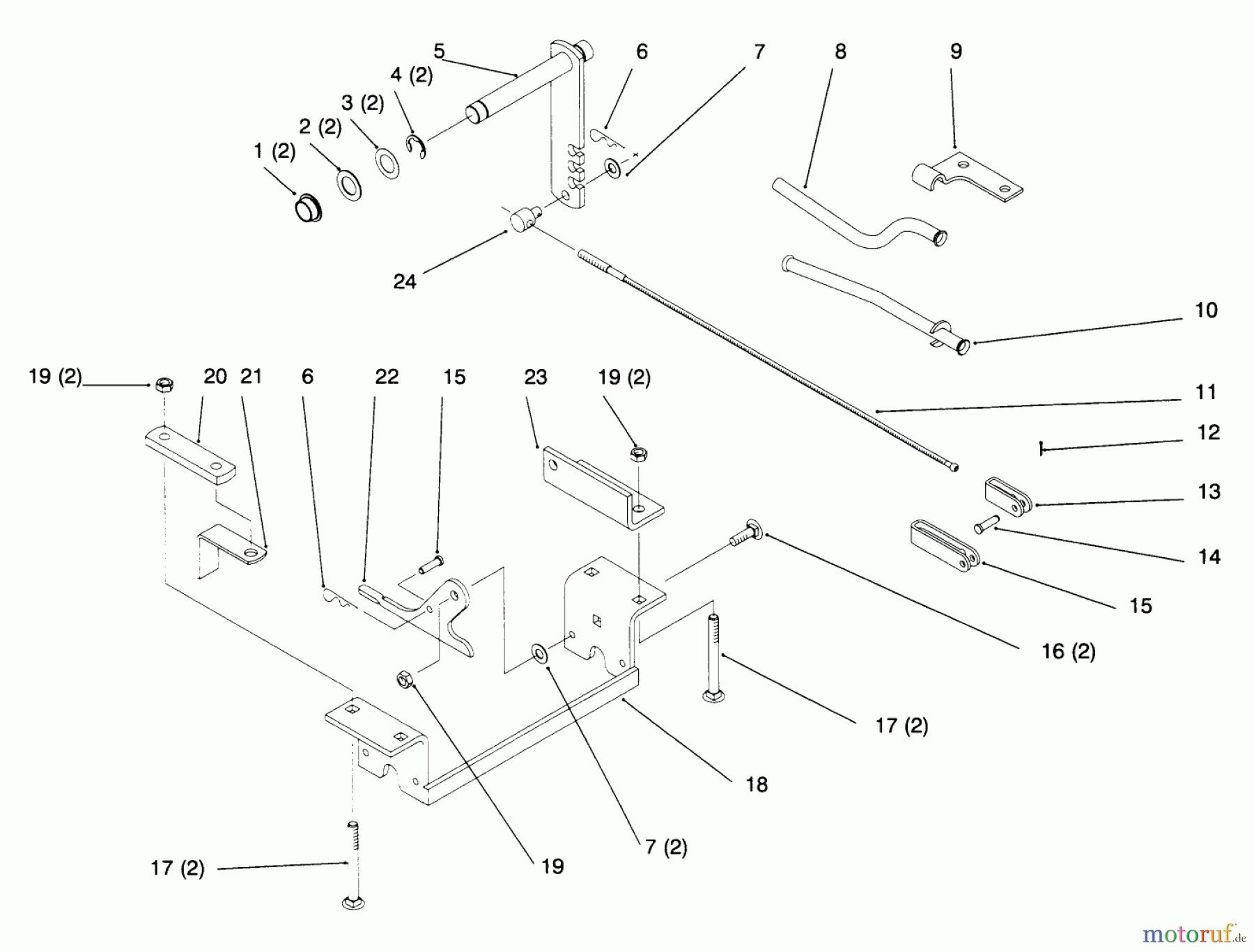  Toro Neu Accessories, Tiller/Cultivator 79370 - Toro 36
