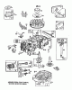 Toro 20667 - Lawnmower, 1990 (0000001-0999999) Ersatzteile ENGINE MODEL NO. 124702-0137-016