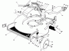 Toro 20674 - Lawnmower, 1983 (3000001-3999999) Ersatzteile HOUSING ASSEMBLY