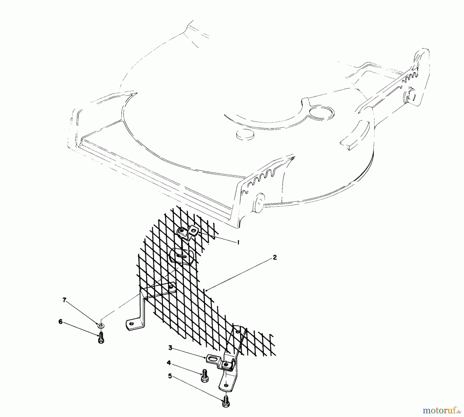 Toro Neu Mowers, Walk-Behind Seite 1 20684 - Toro Lawnmower, 1988 (8000001-8999999) LEAF SHREDDER KIT MODEL NO. 59157 (OPTIONAL)