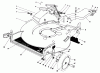Toro 20692 - Lawnmower, 1987 (7000001-7999999) Ersatzteile HOUSING ASSEMBLY