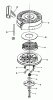 Toro 20692 - Lawnmower, 1987 (7000001-7999999) Ersatzteile REWIND STARTER N0. 590621