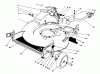 Toro 20692 - Lawnmower, 1988 (8000001-8999999) Ersatzteile HOUSING ASSEMBLY
