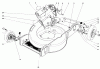 Toro 20698 - Lawnmower, 1982 (2000001-2999999) Ersatzteile HOUSING ASSEMBLY