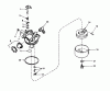 Toro 20700 - Lawnmower, 1978 (8000001-8999999) Ersatzteile CARBURETOR NO. 632050