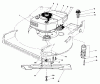 Toro 20705 - Lawnmower, 1985 (5000001-5999999) Ersatzteile ENGINE ASSEMBLY