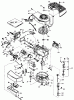 Toro 20705 - Lawnmower, 1985 (5000001-5999999) Ersatzteile ENGINE TECUMSEH MODEL NO. TNT 100-10086E