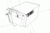 Toro 20715 - Lawnmower, 1984 (4000001-4999999) Ersatzteile GRASS BAG ASSEMBLY NO. 11-0189