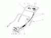 Toro 20730 - Lawnmower, 1978 (8000001-8999999) Ersatzteile HANDLE ASSEMBLY