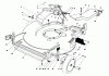 Toro 20747C - Lawnmower, 1988 (8000001-8999999) Ersatzteile HOUSING ASSEMBLY