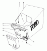 Toro 20755 - Lawnmower, 1980 (0000001-0999999) Ersatzteile GRASS BAG ASSEMBLY