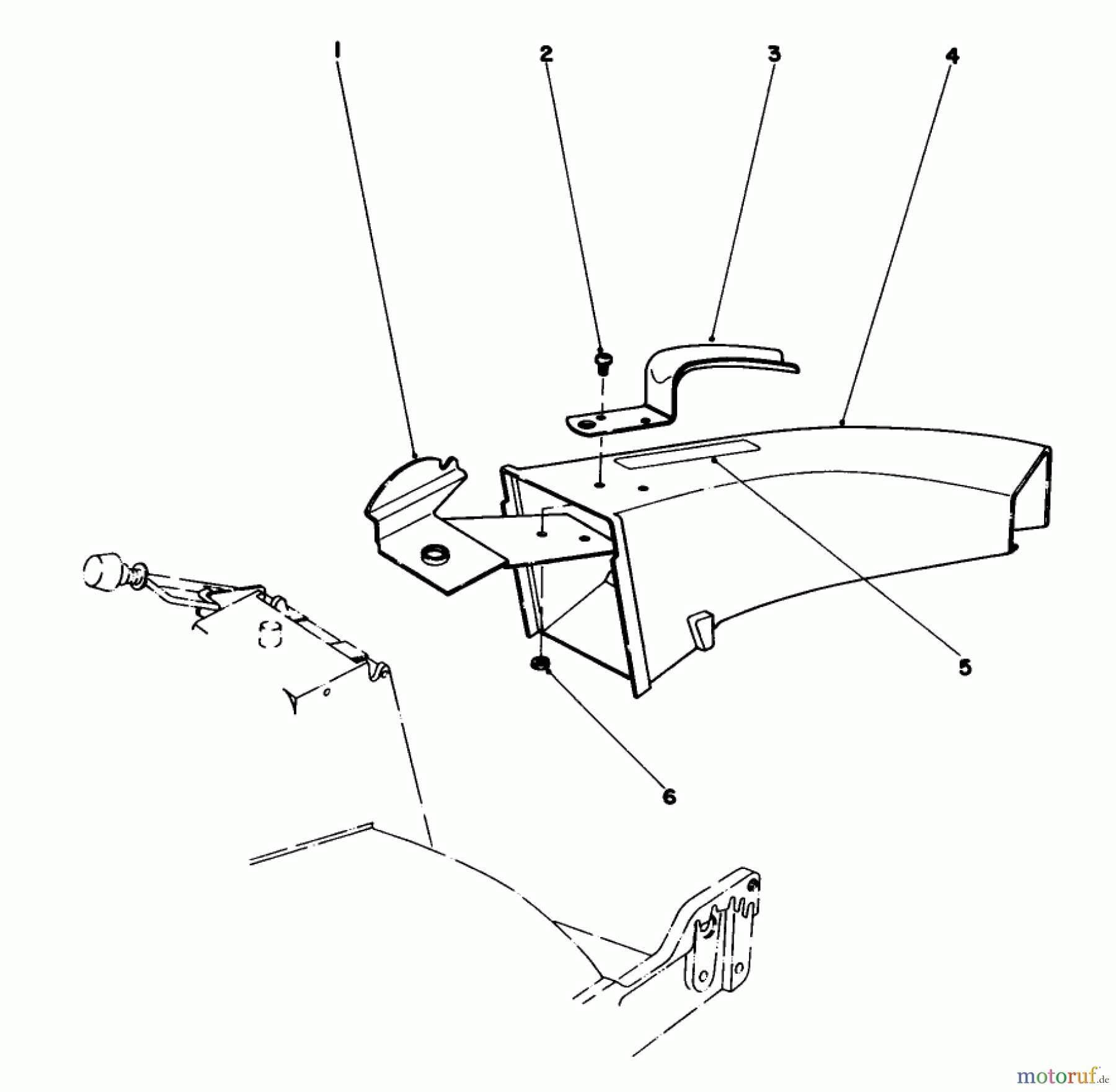  Toro Neu Mowers, Walk-Behind Seite 1 20755 - Toro Lawnmower, 1982 (2000001-2999999) SIDE DISCHARGE CHUTE KIT NO. 59109 (OPTIONAL)