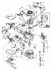 Toro 20758 - Lawnmower, 1981 (1000001-1999999) Ersatzteile ENGINE TECUMSEH MODEL NO. TNT 100-10068D
