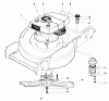 Toro 20758 - Lawnmower, 1982 (2000001-2999999) Ersatzteile ENGINE ASSEMBLY