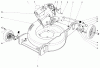 Toro 20758 - Lawnmower, 1982 (2000001-2999999) Ersatzteile HOUSING ASSEMBLY