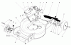 Toro 20758 - Lawnmower, 1983 (3000001-3999999) Ersatzteile HOUSING ASSEMBLY