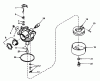 Toro 20773 - Lawnmower, 1983 (3000001-3999999) Ersatzteile CARBURETOR NO. 632050A