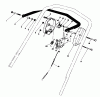 Toro 20773 - Lawnmower, 1983 (3000001-3999999) Ersatzteile TRACTION CONTROL ASSEMBLY