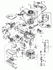 Toro 20788 - Lawnmower, 1981 (1000001-1999999) Ersatzteile ENGINE TECUMSEH MODEL NO. TNT 100-10066D