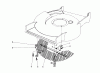 Toro 20790 - Lawnmower, 1980 (0000001-0999999) Ersatzteile LEAF SHREDDER KIT NO. 59105 (OPTIONAL)