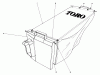 Toro 20798 - Lawnmower, 1980 (0000001-0999999) Ersatzteile GRASS BAG ASSEMBLY