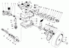 Toro 20810 - Lawnmower, 1983 (3000001-3999999) Ersatzteile GEAR CASE ASSEMBLY