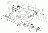 Toro 22005 - Lawnmower, 1986 (6000001-6999999) Ersatzteile MOWER HOUSING ASSEMBLY