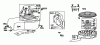 Toro 22015 - Lawnmower, 1986 (6000001-6999999) Ersatzteile ENGINE BRIGGS & STRATTON MODEL 131922-0163-01 #3