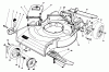 Toro 22025 - Lawnmower, 1988 (8000001-8999999) Ersatzteile HOUSING ASSEMBLY