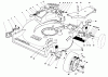 Toro 22035 - Lawnmower, 1985 (5000001-5999999) Ersatzteile HOUSING ASSEMBLY (MODEL 22030 CONTINUED)