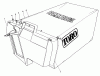 Toro 22031 - ProLine 21" Recycler Lawnmower, 1992 (2000001-2999999) Ersatzteile GRASS BAG ASSEMBLY NO. 11-5609