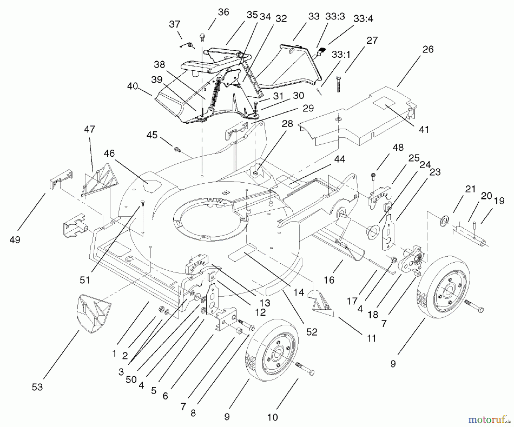  Toro Neu Mowers, Walk-Behind Seite 2 22031 - Toro ProLine 21